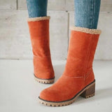 Herstyled Winter Shoes Fur Warm Snow Boot