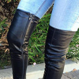 Herstyled Trendy Over The Knee Long Boots