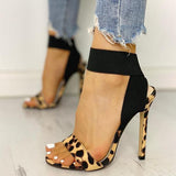 Herstyled Leopard Fashion Women Sandals