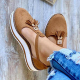 Herstyled Women's Casual Platform Flat Comfort Shoes