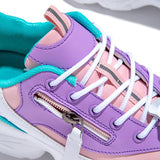 Herstyled Street Ready Lace Up Sneakers