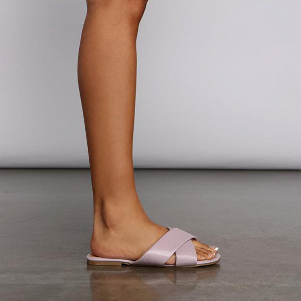 Herstyled Chic Trendsetter Slip-On Sandals