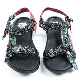 Herstyled Open Toe Bandana Sandals