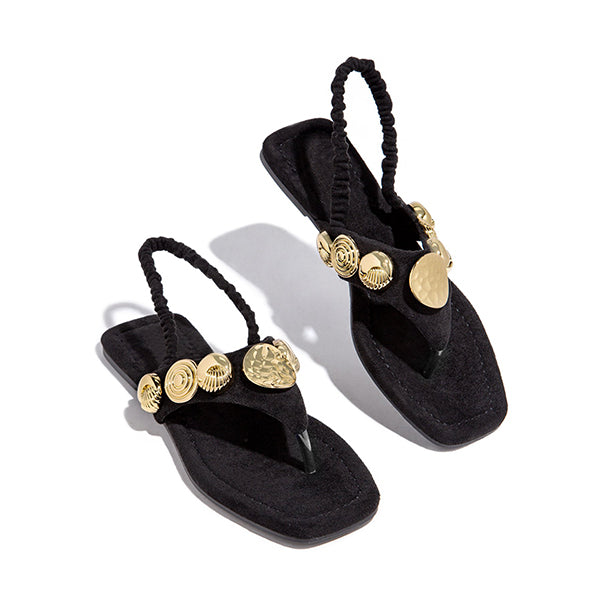 Herstyled Summer Party Elastic Band Sandals
