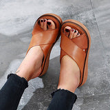 Herstyled Platform Open Toe Comfy Slippers Casual Slide Sandals