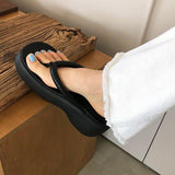 Herstyled Fashion Comfy Platform Flip Flop Sandals