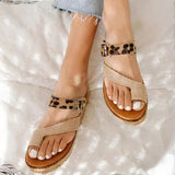 Herstyled Summer Ring Toe Platform Sandals