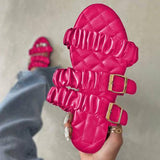 Herstyled Women'S Fashionable And Comfortable Hardware Slippers