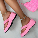 Herstyled Liz Thong Platform Sandals
