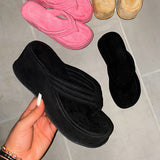 Herstyled Liz Thong Platform Sandals
