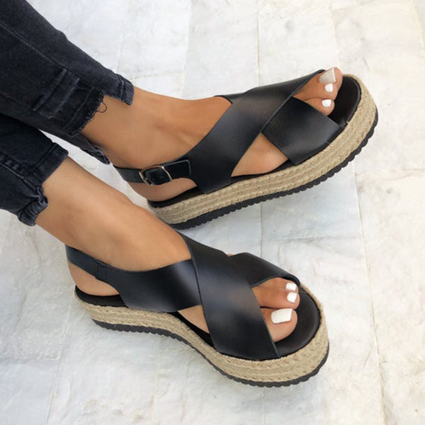 Herstyled Women's Comfy Leather Sandals