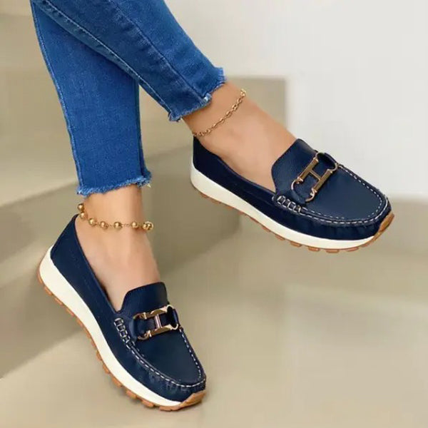 Herstyled Women's Fashionable Soft Sole Handmade Casual Shoes