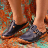 Herstyled Women's Fashion Retro Hollow Velcro Casual Shoes