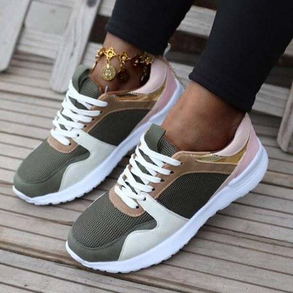 Herstyled Women's Comfy Classic Platform Sneakers
