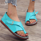 Herstyled Women's Comfy Casual Toe Ring Flat Sandals