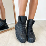 Herstyled Rebellious Classy High Ankle Sporty Sneakers