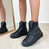 Herstyled Rebellious Classy High Ankle Sporty Sneakers