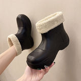 Herstyled Women Cute Plush Warm Boots