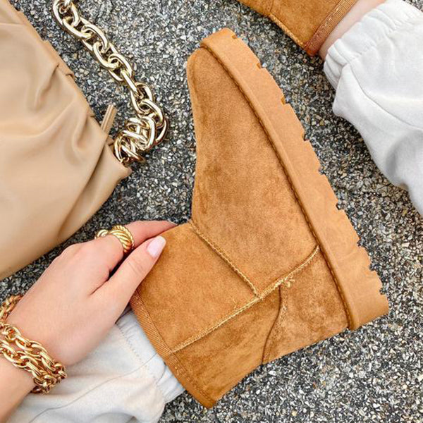 Herstyled Warm Faux Suede Boots