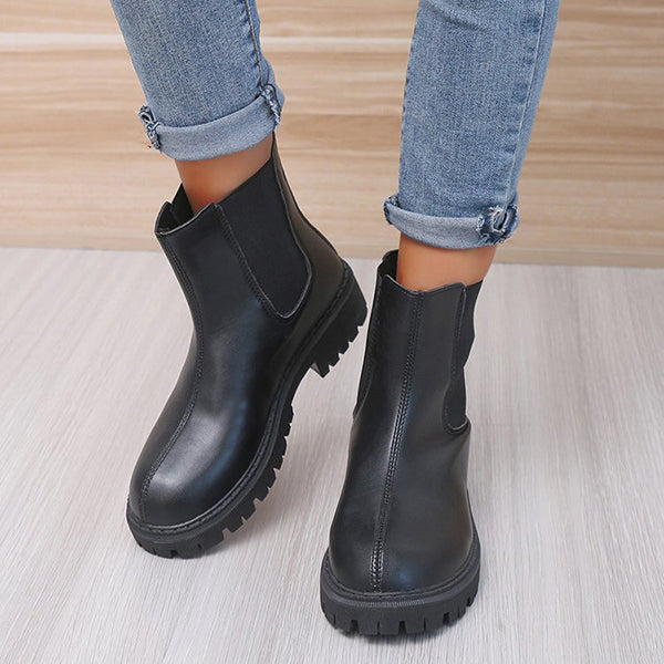 Herstyled Women's Edgy Ankle Booties