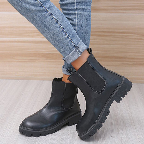 Herstyled Women's Edgy Ankle Booties