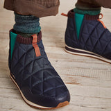 Herstyled Comfy Quilted Upper Pull On Flat Boots