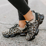 Herstyled Leopard Flow Runner Sneakers