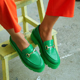 Herstyled Fashion Macaron Vegan Leather Loafers