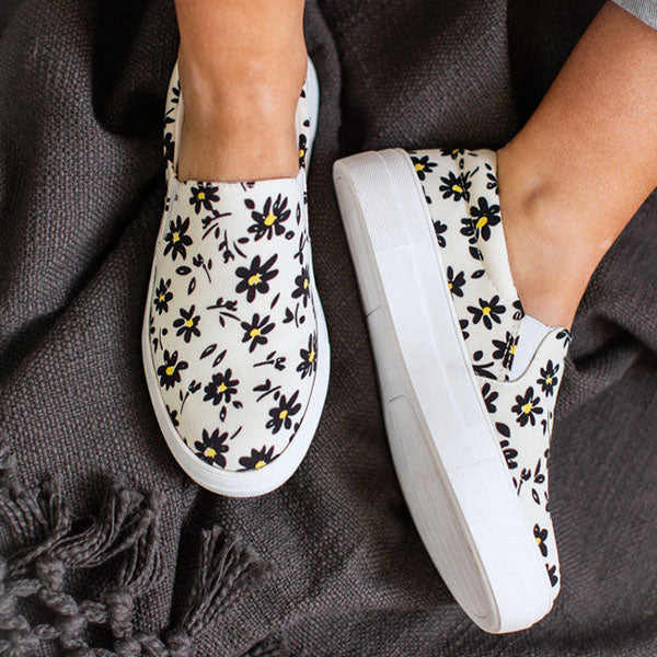 Herstyled Daisy White Sneakers