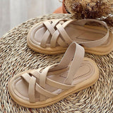 Herstyled Women's Daily Cozy Woven Flat Sandals