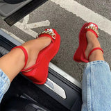 Herstyled Women's Fashion Wedge Heel Sandals