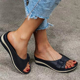 Herstyled Women's Summer Bohemian Platform Sandals